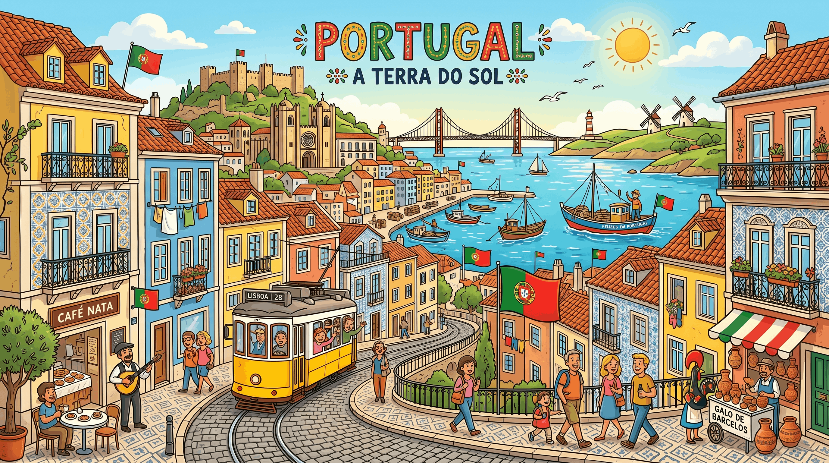 Magia de Portugal Background